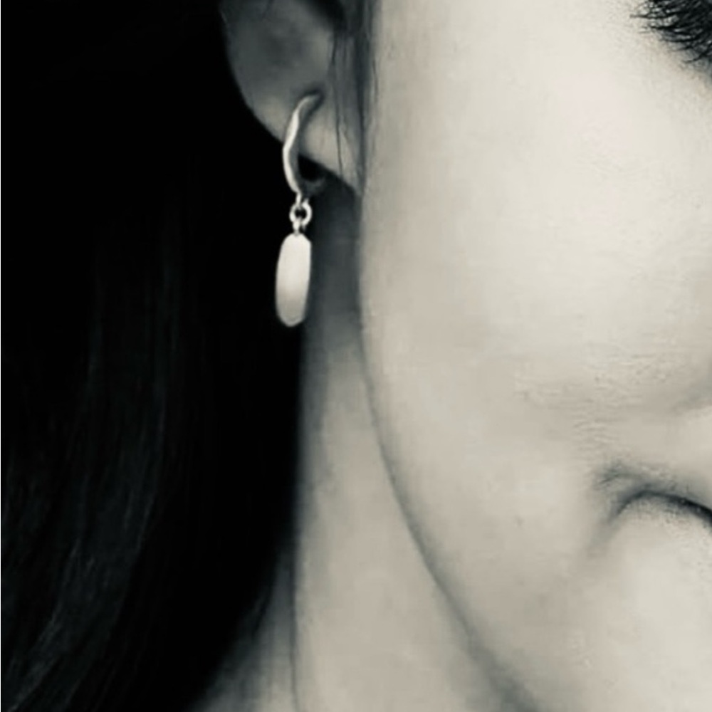 Kendra Scott Silver Drop Earrings